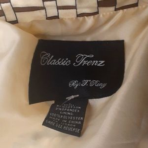 A refined and unused blazer jacket.